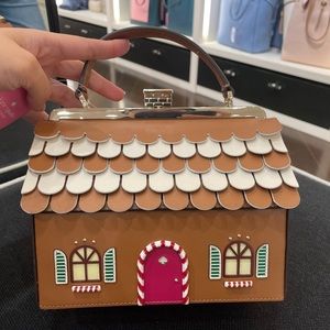 NWT SOLDOUT ONLINE Novelty Kate Spade Gingerbread Purse